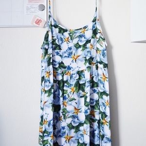 American Apparel white magnolia babydoll dress